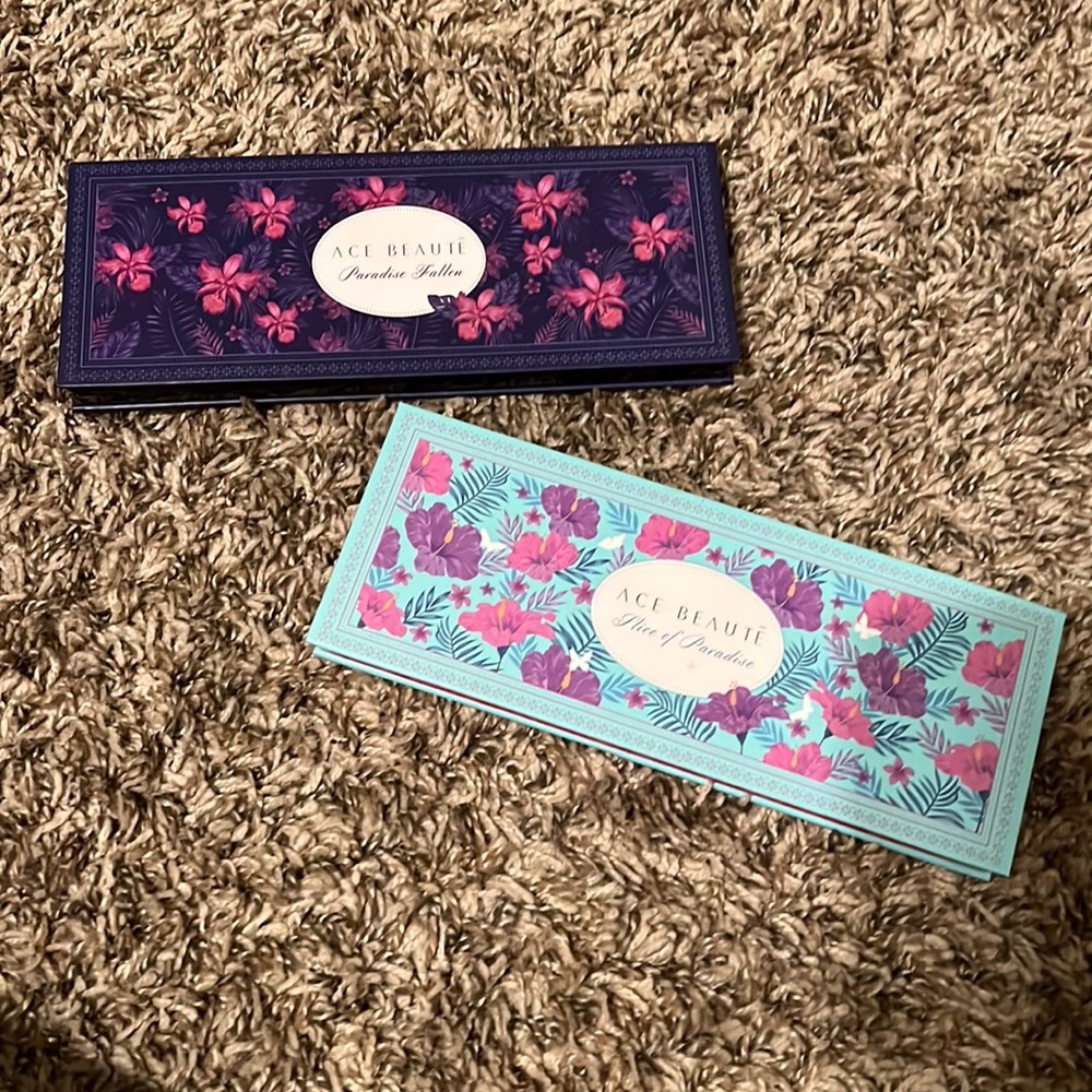 Lot of Ace Beauty eye shadow pallets